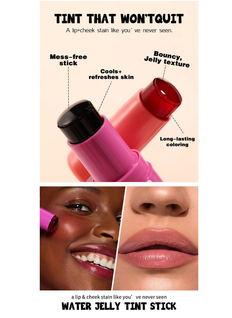 Mei Lifestyle - Multi-Functional Blush Stick Cream Blush, Contour, and Highlighter Makeup for Cheeks, Lips, and All Skin Types - Image 1