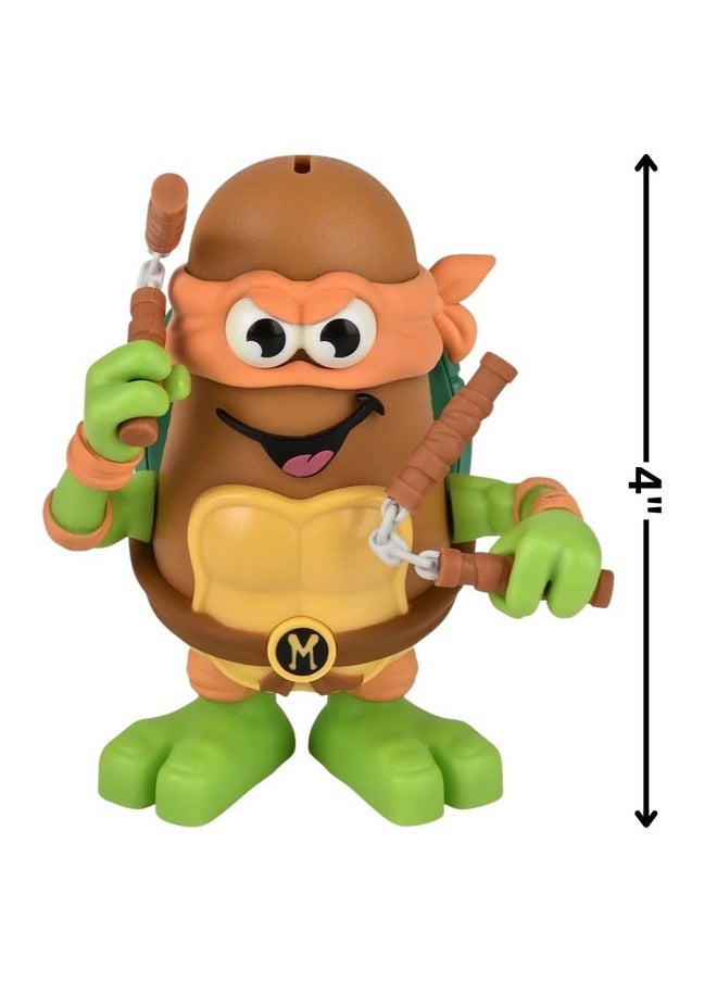 Super Impulse Poptaters Teenage Mutant Ninja Turtles Includes 1 Character, Michelangelo or Raphael, 12 Removable, Interchangeable Facial and Body Parts Including one Surprise Potato Head Original Piece! Ages 8+  - Image 3