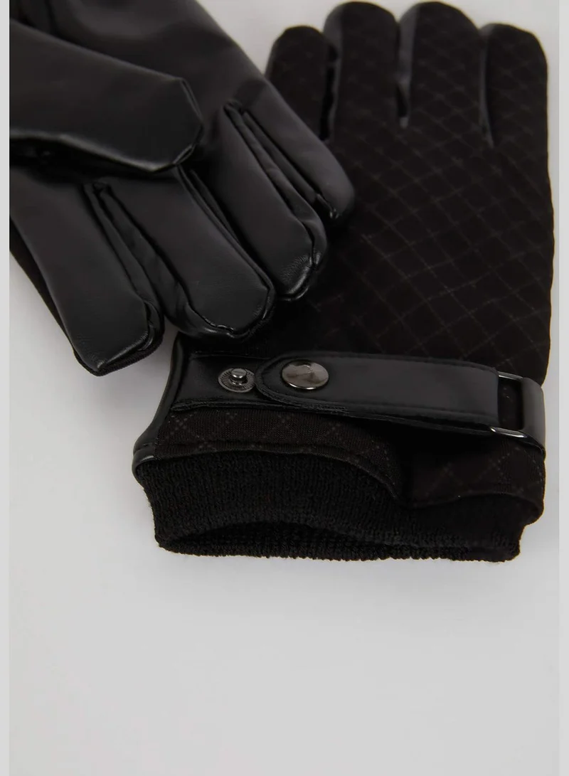 DeFacto Faux Leather Gloves