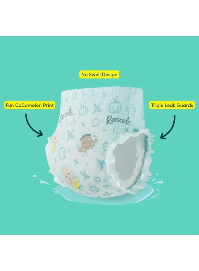 Rascals Premium Baby Swimming Diaper Pants - Advanced Leak Protection Swimming Diaper Pants For Little Swimmers - Extra Stretchy Waistband Swim Pants Size 4 (10-15 Kg) - Pack of 14 - Image 2