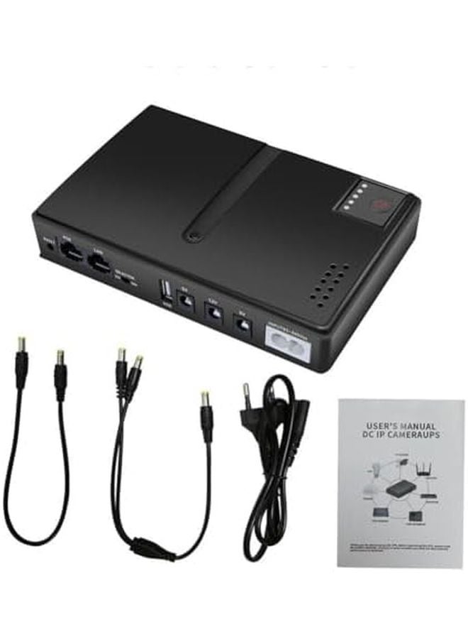 1018L DC UPS Battery Backup 5 9 12V Multi Voltage Uninterruptible Power Supply For Router Optical Modem Monitoring Equipment EU Size - Image 2