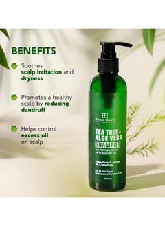 Botanic Hearth Botanic Hearth Tea Tree Body Wash with Sea Buckthorn Oil Peppermint Oil Detoxifies and Rejuvenates Long Lasting Fragrance Sulphate and Paraben Free Shower Gel for Men and Women 245ml  - Image 2