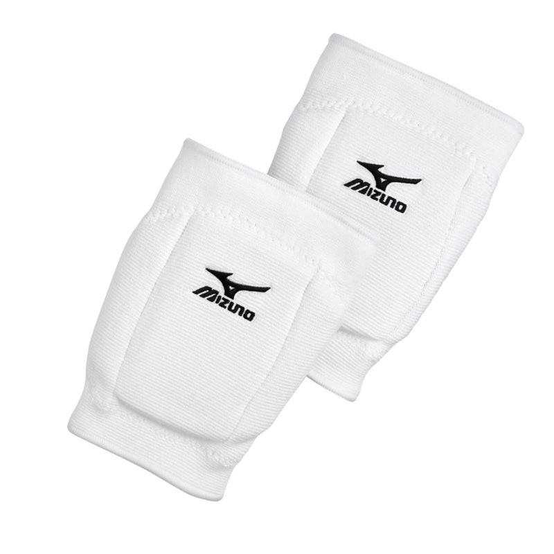 Mizuno وسادة ركبة كرة الطائرة للشباب T10 بلس، مقاس واحد، أبيض - Image 2