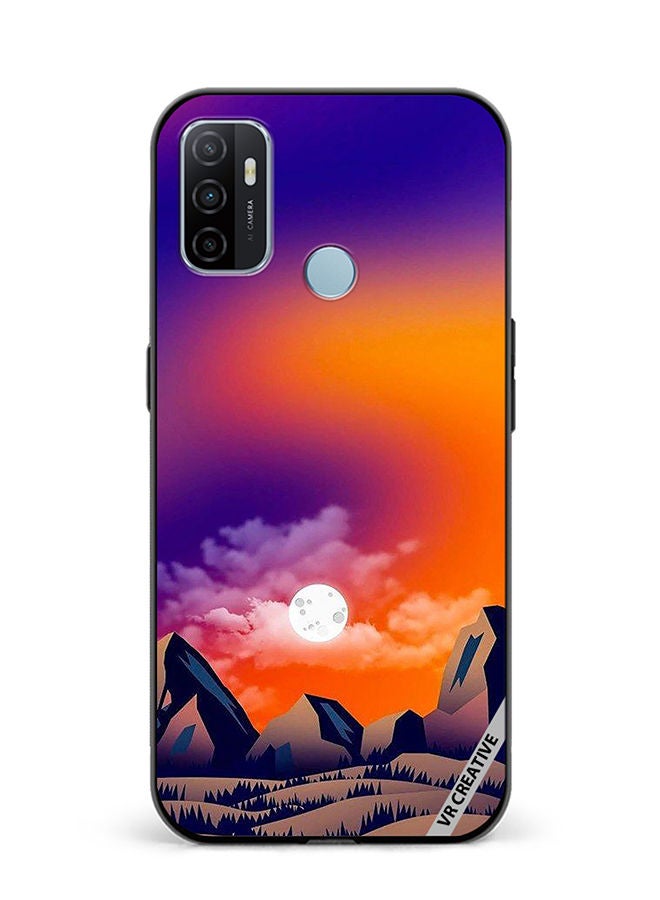 VR CREATIVE Protective Case Cover For Oppo A53 Nature Design Multicolour - Image 1