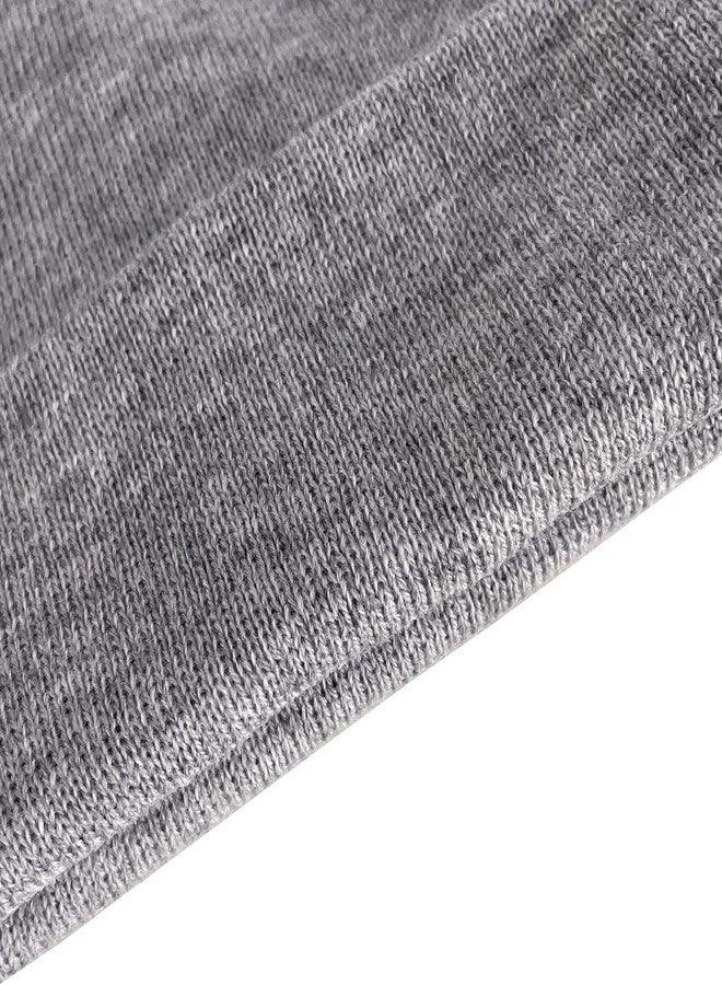 PENYAN School Winter Woolen Cap Beanies Warm Cold Weather Beanie Hats for Boys or Girls Grey - Image 3