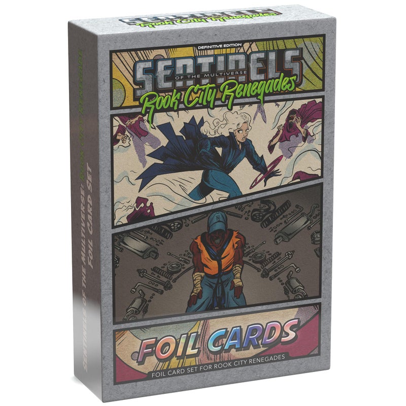 Greater Than Games | Sentinels of The Multiverse: Foil Pack 2 | Cooperative Strategy Board Game Accessory | Premium Component Upgrade - Image 1