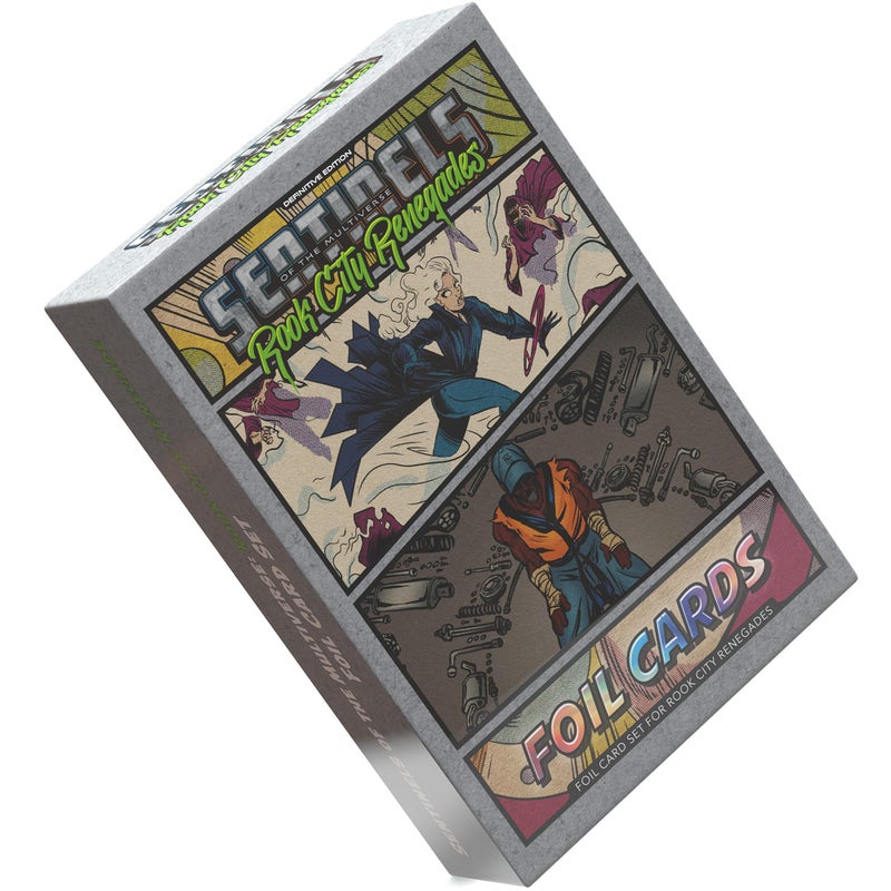 Greater Than Games | Sentinels of The Multiverse: Foil Pack 2 | Cooperative Strategy Board Game Accessory | Premium Component Upgrade - Image 5