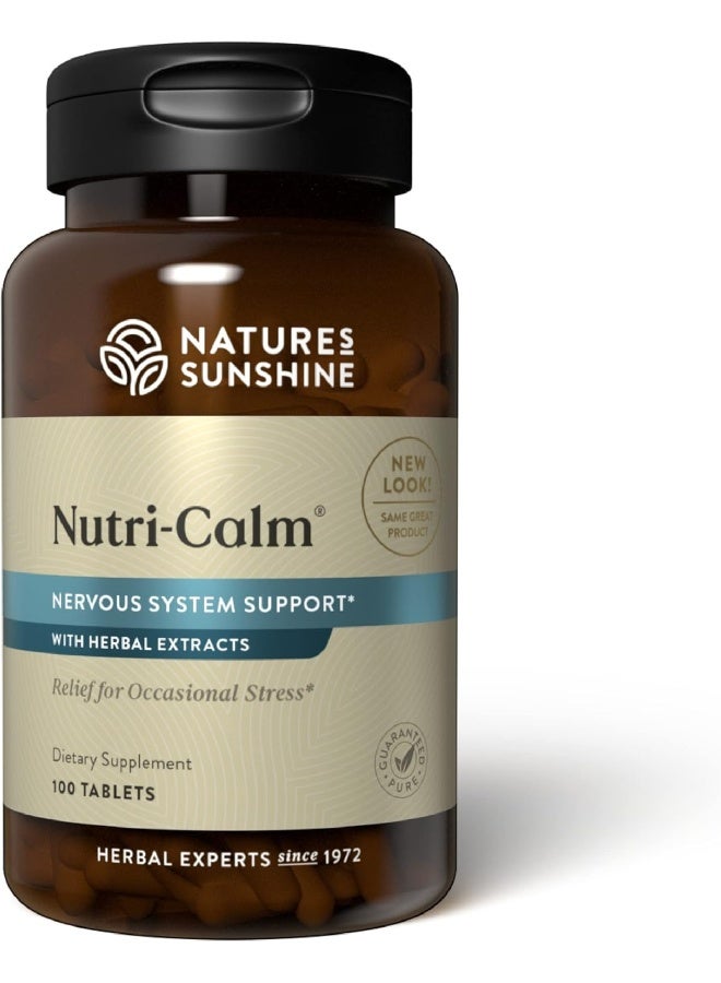 Nature's Sunshine Nutri-Calm - Herbal Stress Relief Supplement - Image 1