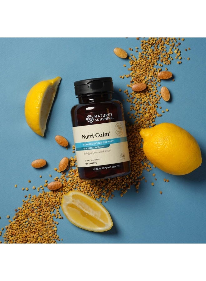 Nature's Sunshine Nutri-Calm - Herbal Stress Relief Supplement - Image 2