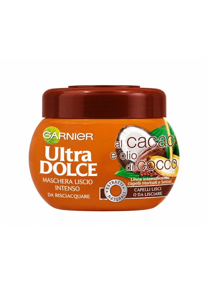 Garnier Coconut Hair Mask 300ML - Nourishing & Smoothing Hair Treatment for Dry Hair with Coconut Care, Softness, Hydration & Easy Detangling