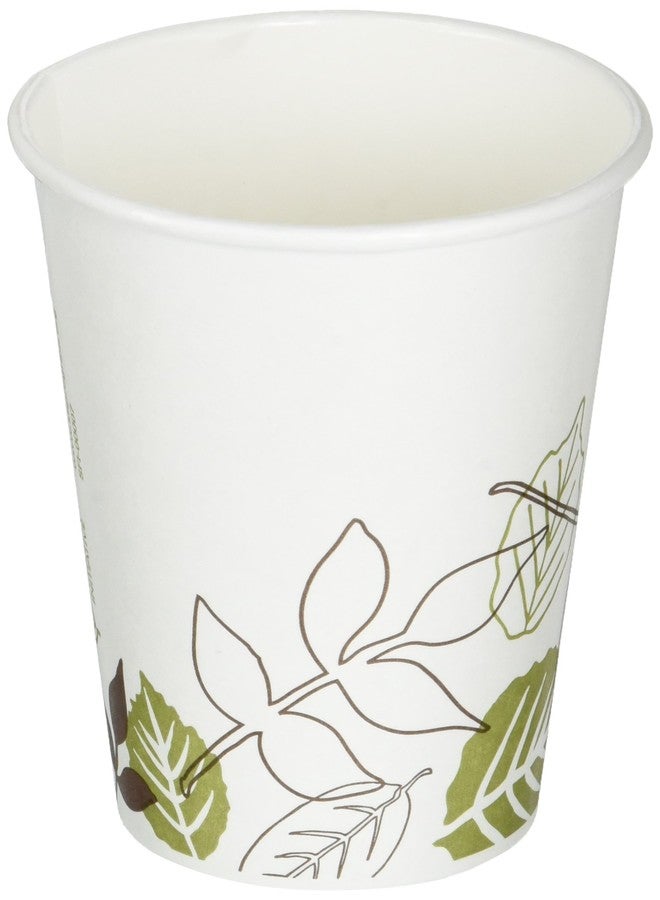 Dixie 2338WSPK Pathways Paper Hot Cups, 8oz, 25/ Pack, 25/Pack - Image 1