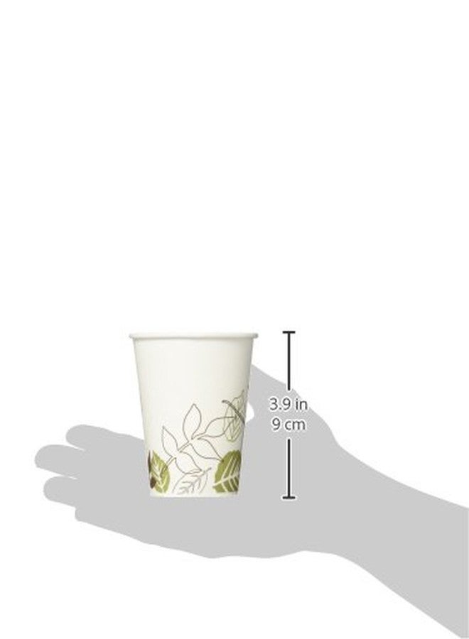 Dixie 2338WSPK Pathways Paper Hot Cups, 8oz, 25/ Pack, 25/Pack - Image 3
