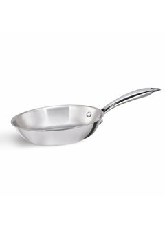ALDA Alda Vitale Triply Stainless Steel Fry Pan 20 Cm, Silver  - Image 1