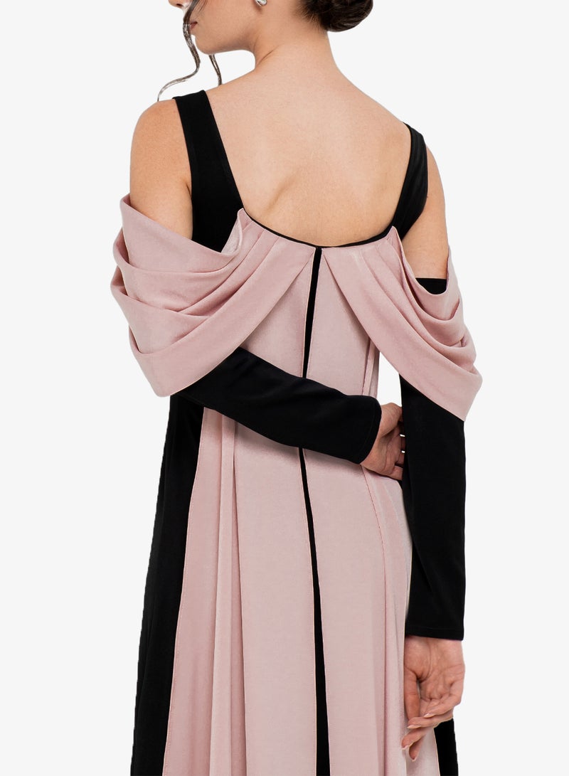 CHASE Boat Neck Maxi Dress - Image 4