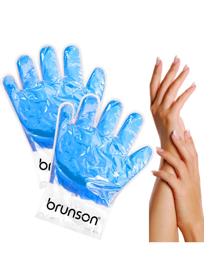 brunson 2 Pieces Nourishing Paraffin Wax Soocks - Disposable Feet Paraffin Gloves Spa Treatment - Deep Hydration And Softness - Moisturizing Pedicure Socks Wax  - Image 3
