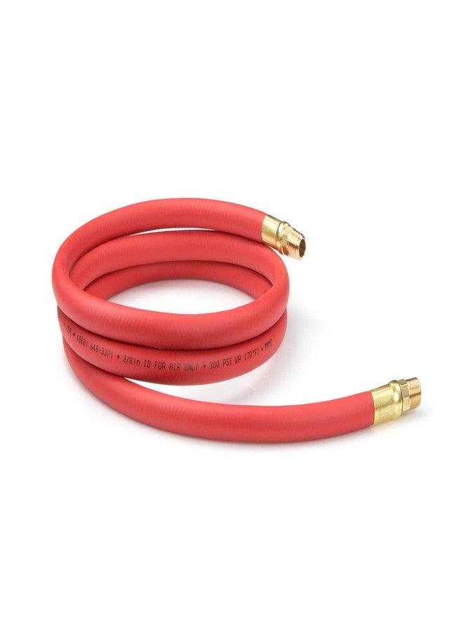 TEKTON 3/8 Inch I.D. x 6 Foot Hybrid Lead-In Air Hose (300 PSI) | 46133 | Made in USA - Image 1