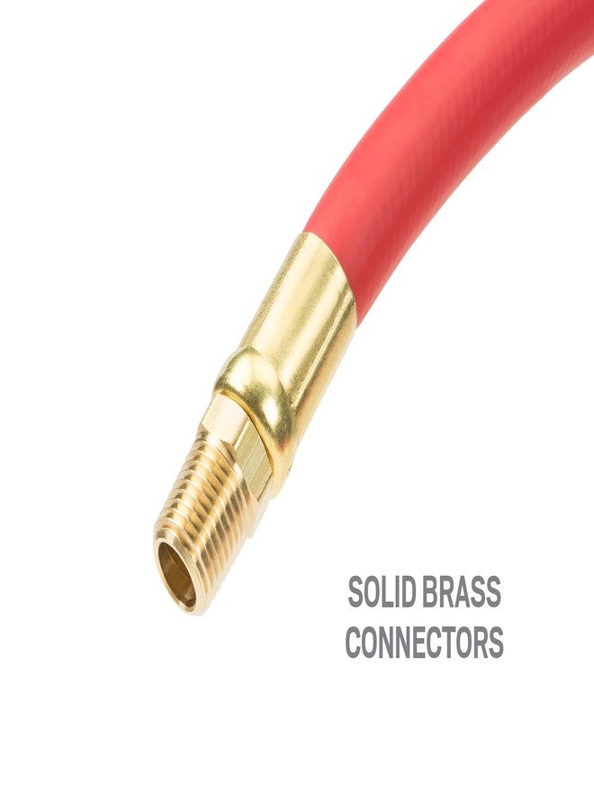 TEKTON 3/8 Inch I.D. x 6 Foot Hybrid Lead-In Air Hose (300 PSI) | 46133 | Made in USA - Image 2