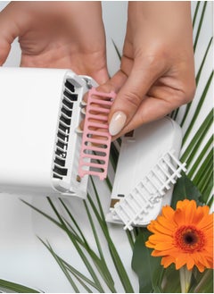 Bellaria Bellaria Fragrance Insert for Air Cube Sets of 2 Flower Breeze Scent Refreshing Sea Fresh Toilet Fragrance Long Lasting Bathroom Freshness Fights Bad Odors for a Flower Inviting Atmosphere  - Image 3