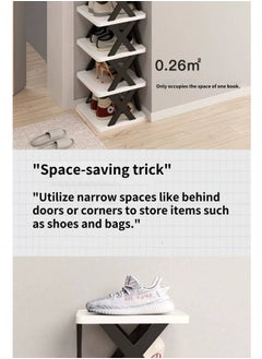 ARNOTEC 9 Layer Shoe Rack Organizer,Detachable, Space Saving, PP Material, Easy Assembly, Large Capacity, Versatile Storage  - Image 4