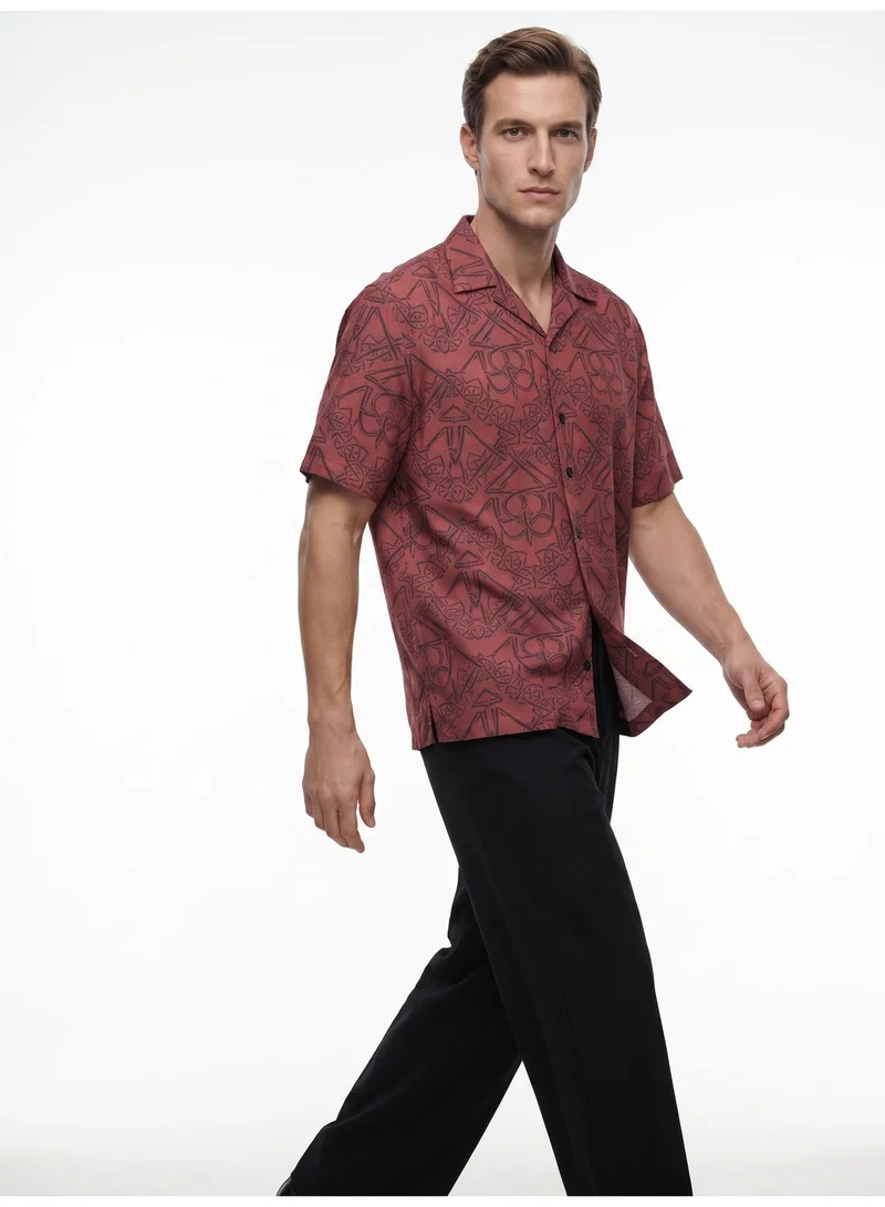 Tezhhomayaa The “Timeless Impressions” Cuban Collared Shirt