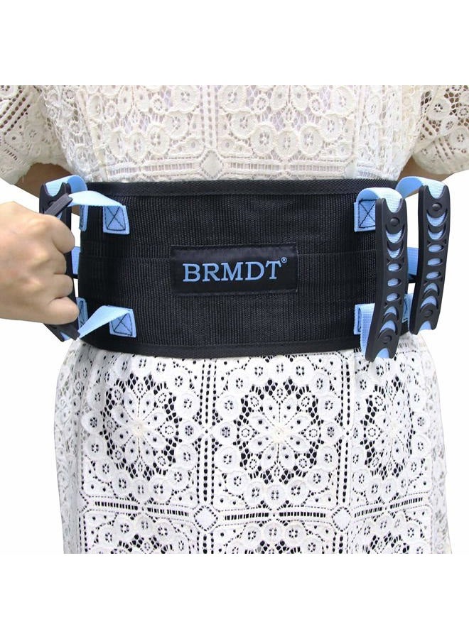 BRMDT Gait Belts Transfer Belts With Handle, Seat Belt for Wheel Chair - Safety Gait Patient Assist-Lift Gait Belt Transfer Belt with Handles, One-click Quick Release Locking Buckle (31"-54") - Image 1