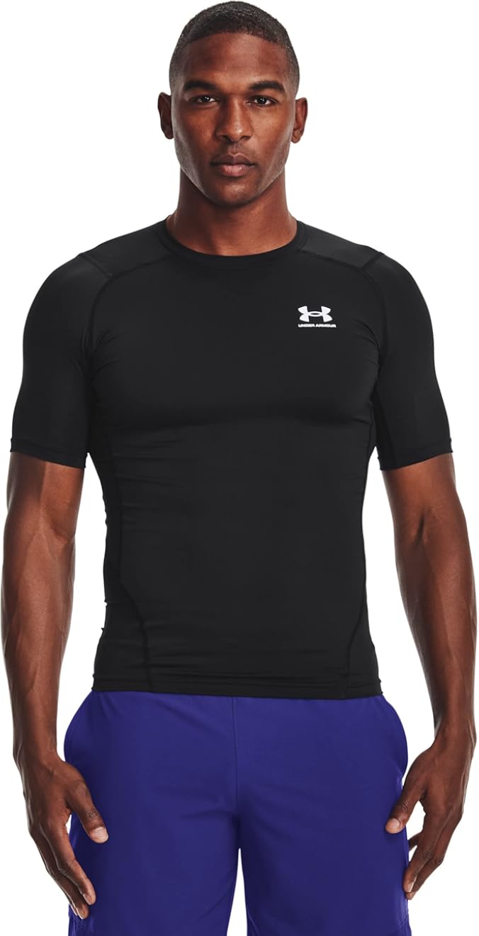 Under Armour Men's Armour Heatgear Compression Short-Sleeve T-shirt