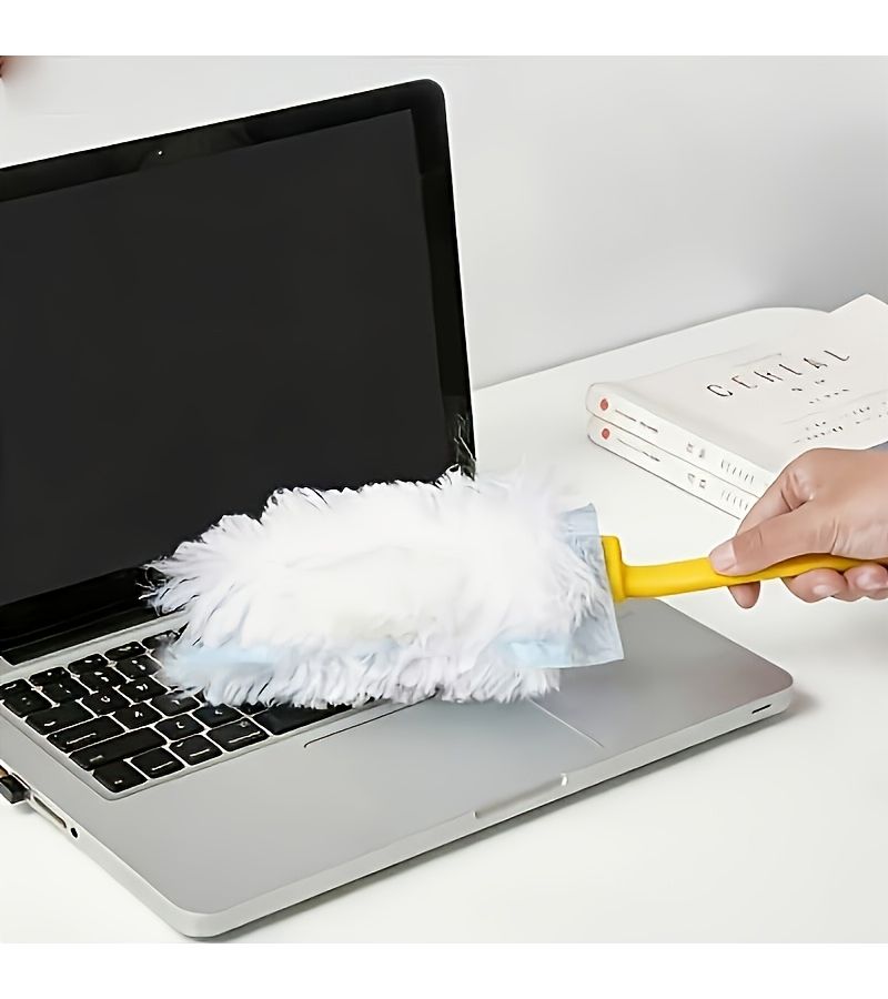 A Set of 11 Mixed Disposable Cleaning Brushes for Lazy People Dusters Pet Hair Removal Interior Car Cleaning Laptop Cleaning Tools Household Cleaning Kit for Christmas Occasions - Image 2