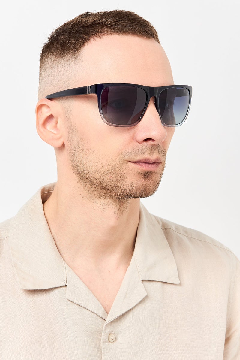 Timberland Men TB00054-H92D65 Square Sunglasses, Navy - Image 2