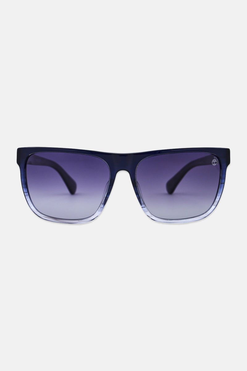 Timberland Men TB00054-H92D65 Square Sunglasses, Navy - Image 1