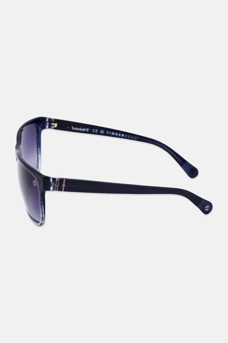 Timberland Men TB00054-H92D65 Square Sunglasses, Navy - Image 5