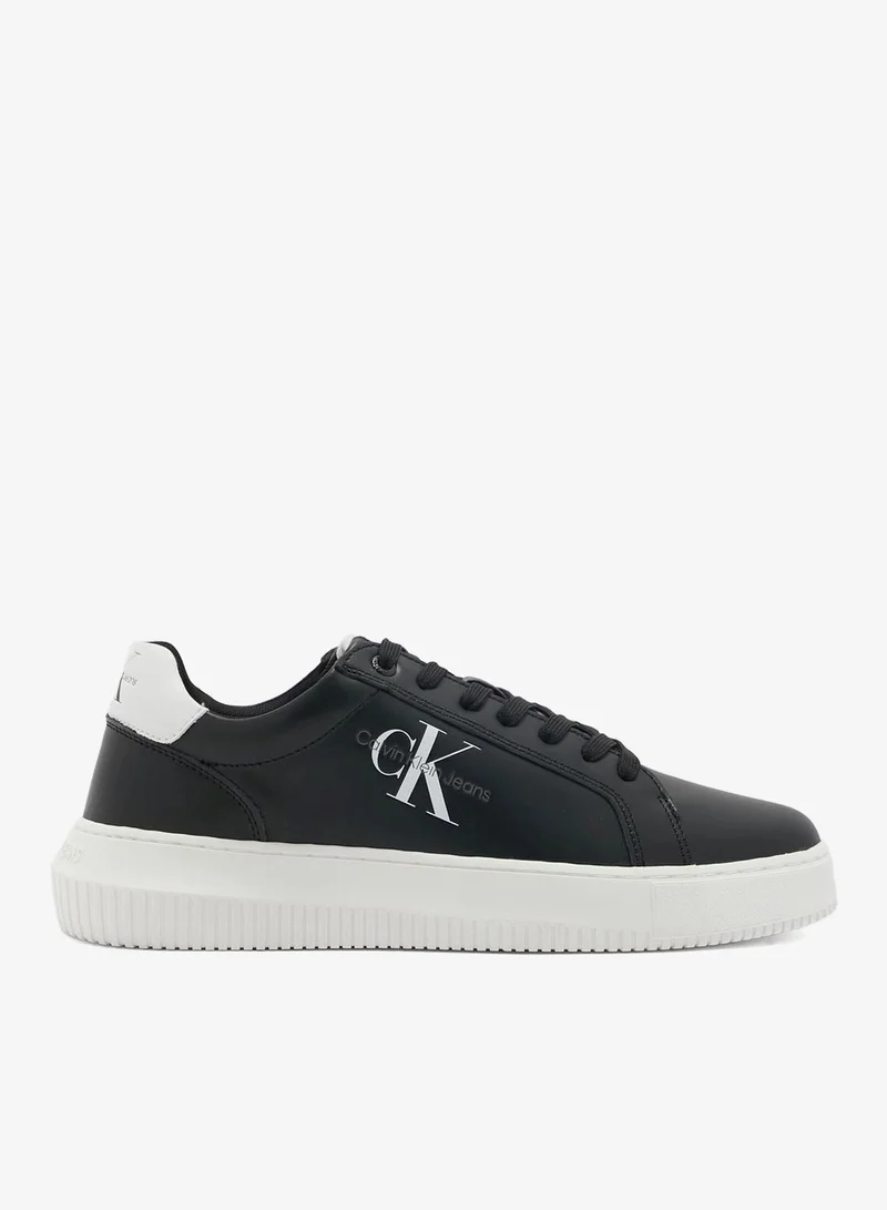 Chunky Cupsole Leather Trainers