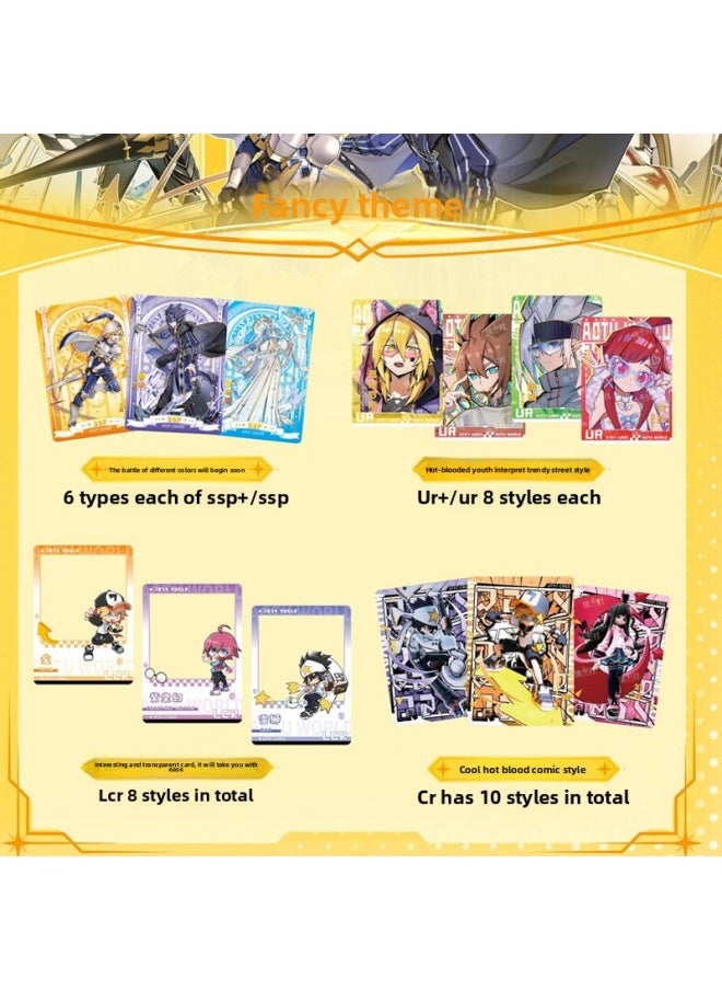 Generic - Collection Card Agency Concave-convex World Deluxe Collection Card Parallel Space-time Whole Box Card Collection Edition Parallel Space-time Genuine-Color:Concave-convex World-collector's Edition 1 Yuan Pack [full Box Of 36 Packs] - Image 1