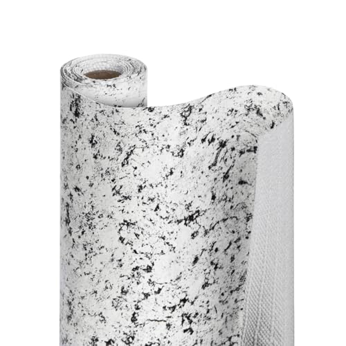 Smart Design Bonded Grip Shelf Liner - 12 Inch x 10 Feet - Non Adhesive, Strong Grip Bottom, Easy Clean Kitchen Drawer, Cabinet, Cupboard Dresser Protector Cover, Non Slip Rubber Mat - Diamond Granite - Image 1