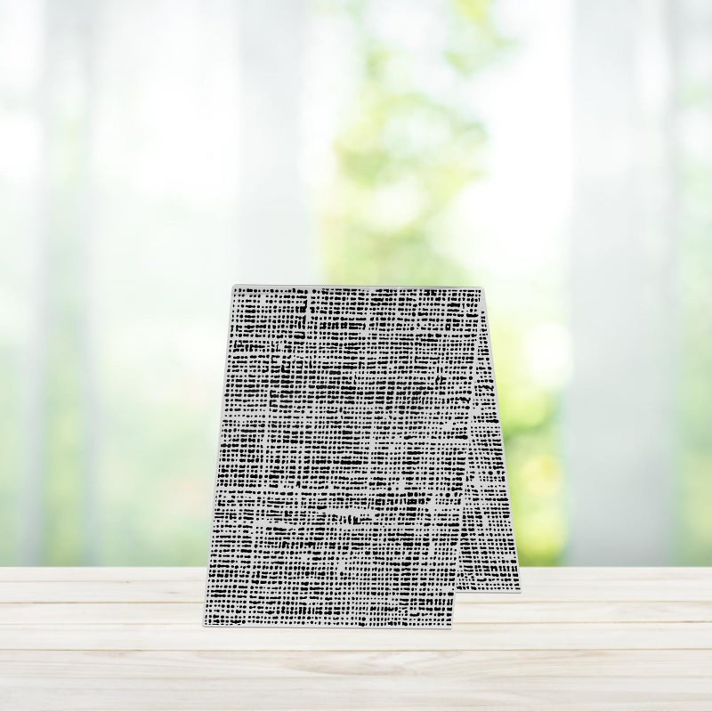 Threetols 3-D Textured Impressions Embossing Folder, Line Background Embossing Folder for Card Making, Vintage Frame DIY Plastic Scrapbooking Photo Album Card Paper DIY Craft Decor Template Mold - Image 5