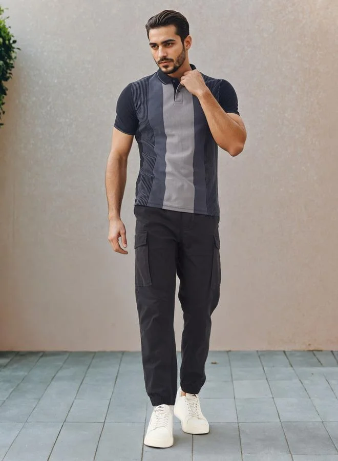 سبلاش فيڤ تيشيرت بولو بيقيه مخطط