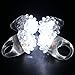 C&H Solutions CH Solutions Shining White Clear LED Flashing Jelly Bumpy Finger Rings 12 Ct - Image 4