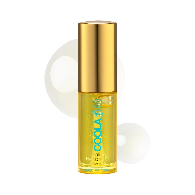COOLA Organic Liplux Lip Oil and Lip Gloss Sunscreen with SPF 30, Dermatologist Tested Lip Balm for Daily Protection, Vegan and Gluten Free, 0.11 Fl Oz - Image 1