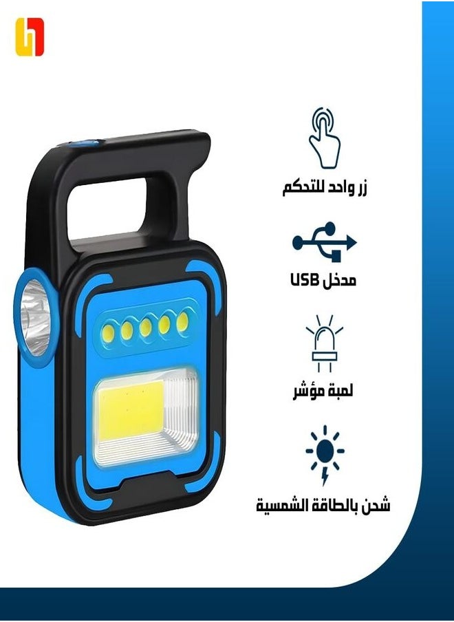 Generic Outdoor emergency flashlight and flashlight with USB charging port  - Image 2