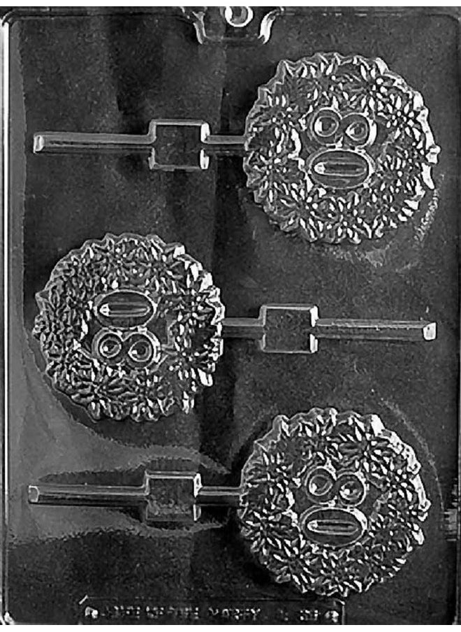Grandmama's Goodies L036 80Th 80 Lollipop Chocolate Candy Soap Mold With Exclusive Molding Instructions 