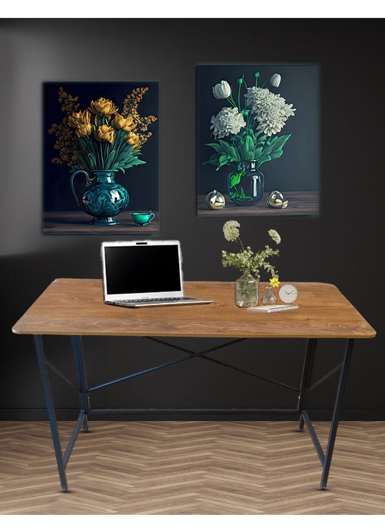 AGD Simple design computer desk multi-purpose computer table and ergonomic study desk.  - Image 1