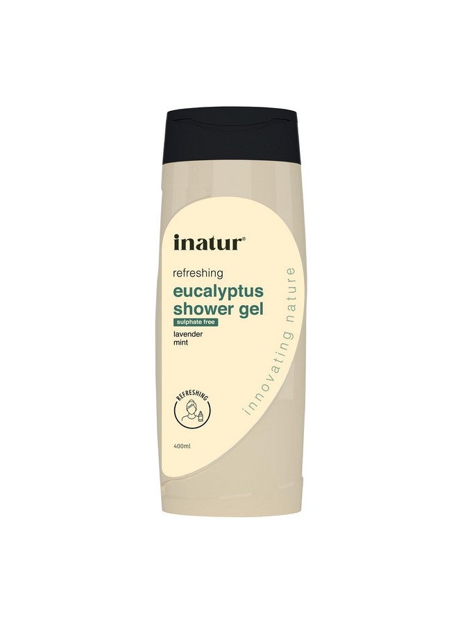 إناتور جل استحمام الأوكالبتوس لتجربة تنظيف لطيفة ومنعشة مع النعناع واللافندر لجميع أنواع البشرة 400 مل - Image 1