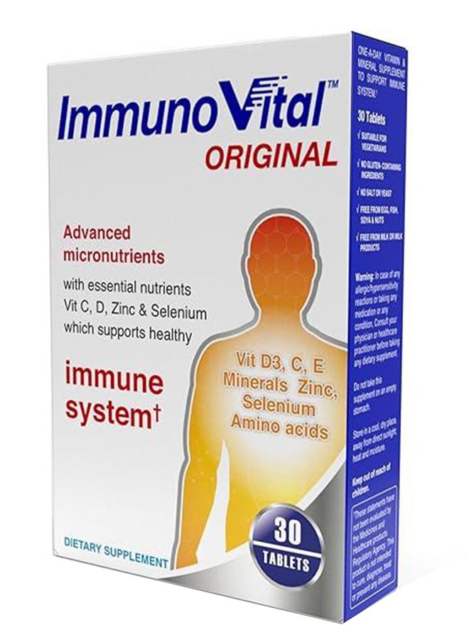 Immuno Original Advance Micronutrients 30 Tablets - pzsku/Z5DC7A2ACB22FD25EEE8EZ/45/_/1716282266/2cf09cee-f9fe-4527-a894-171e8b35d87a