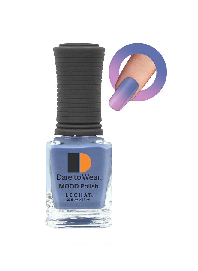 Lechat Color Changing Nail Polish 15ml Glossy Super Shine Nail Lacquer 15ml Fast Dry Long Lasting Nail Enamel Temperature Change Mood Color Polish Nail Art No Need UV LED Lamp No curing Manicure Nail Paint - Image 1