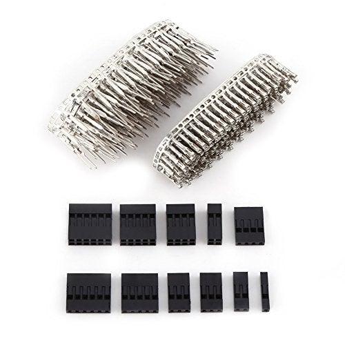 YOSOO 620Pcs Jumper Wire Cable Pin Header Connector Housing Kit Male & Female Crimp Pins Terminal with Box - Image 3