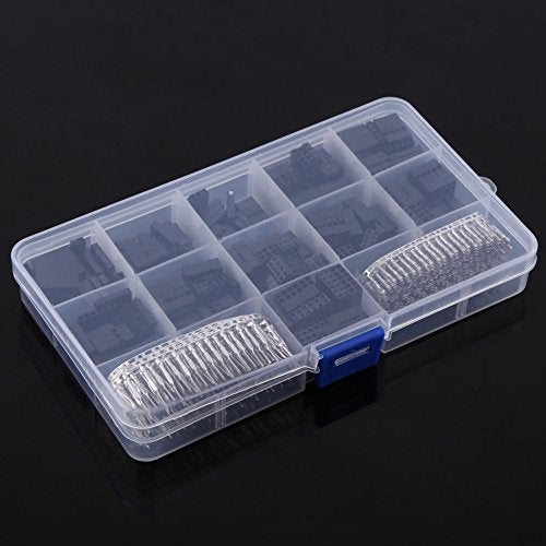 YOSOO 620Pcs Jumper Wire Cable Pin Header Connector Housing Kit Male & Female Crimp Pins Terminal with Box - Image 4