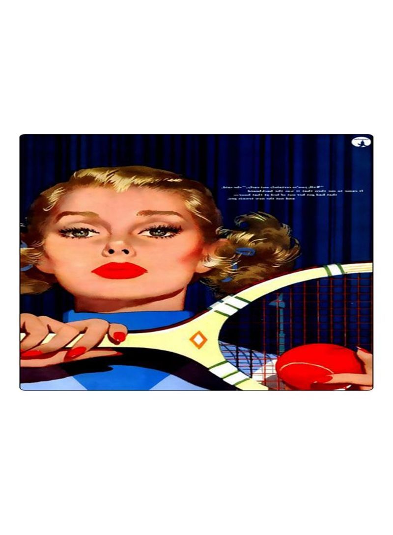 RKN Printed Anti-Slip Gaming Mouse Pad Multicolor