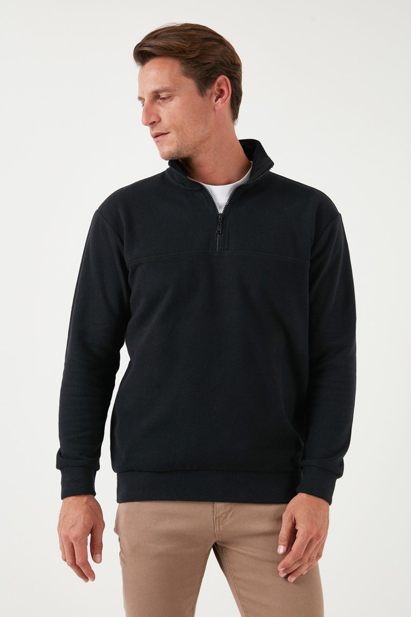 Buratti Cotton Regular Fit Sweater Men's Sweater 456112 Br  - Image 3