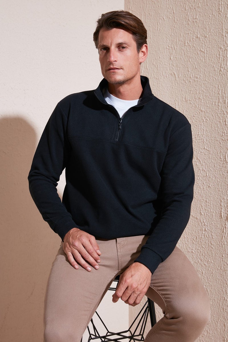 Buratti Cotton Regular Fit Sweater Men's Sweater 456112 Br  - Image 1