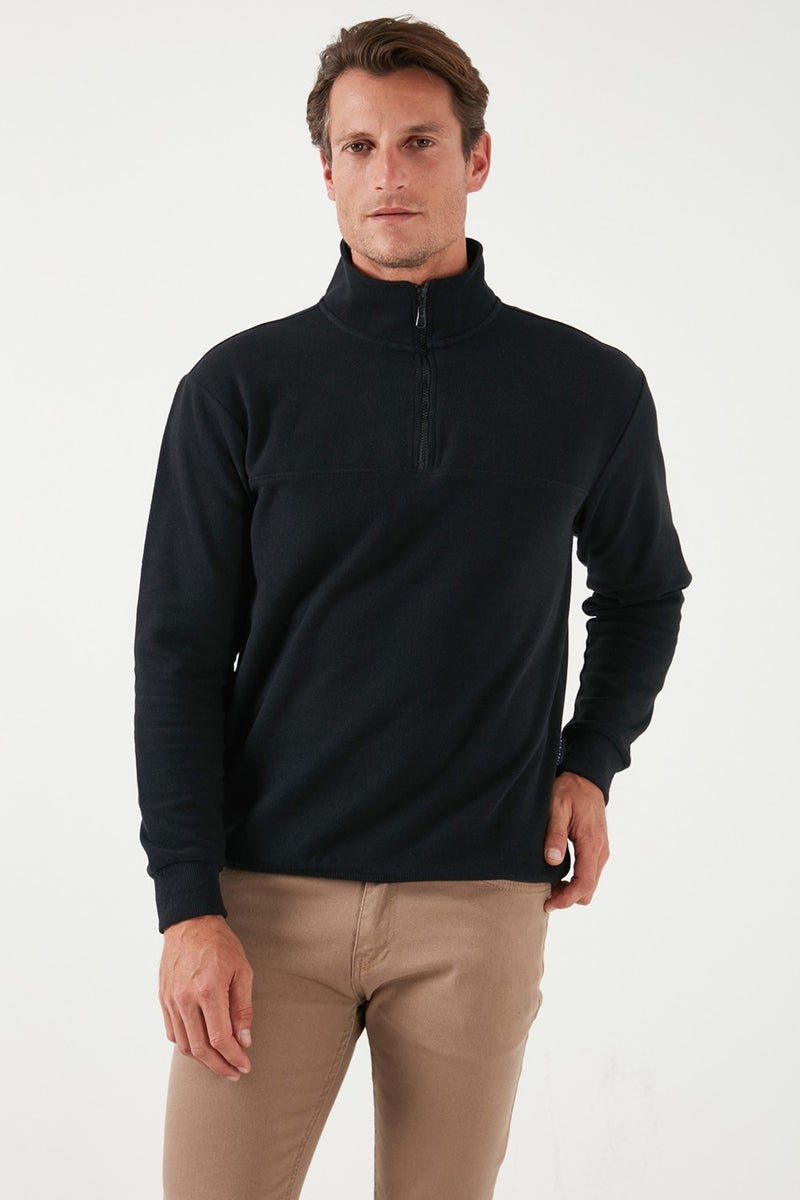 Buratti Cotton Regular Fit Sweater Men's Sweater 456112 Br  - Image 5