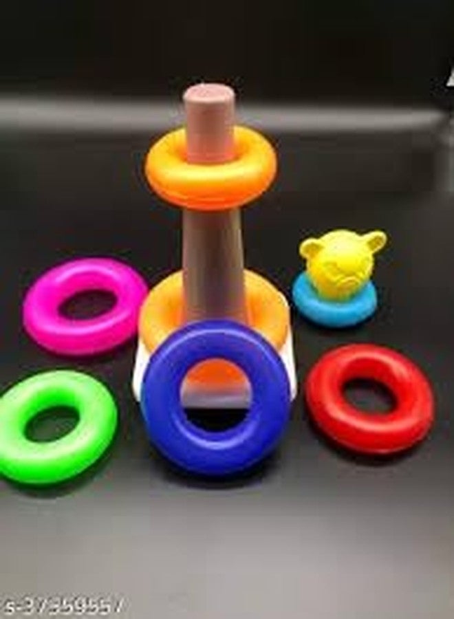 HARPATI 6 Pcs Duck Rings Stacking Baby Toys for Kids, - Image 3